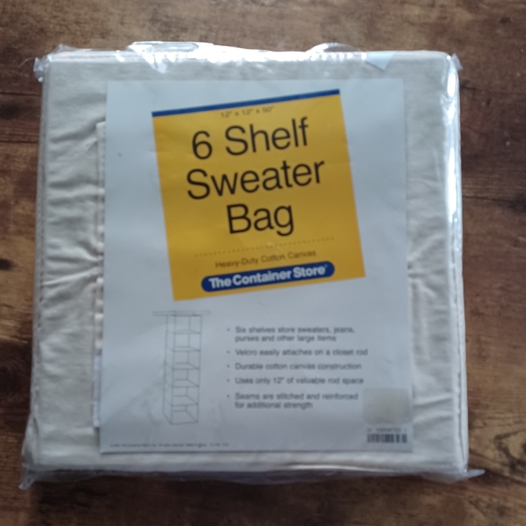 The Container Store Storage & Organization Heavy Duty Cotton Canvas